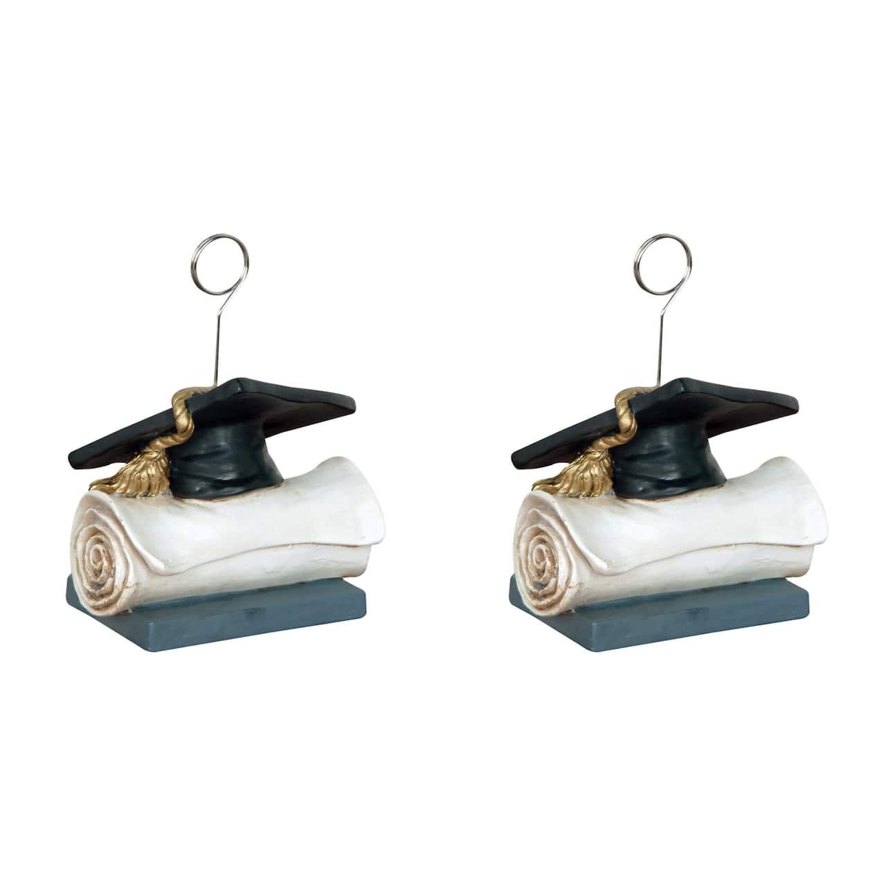 Beistle 6oz. Grad Cap Photo & Balloon Holders, 2ct.